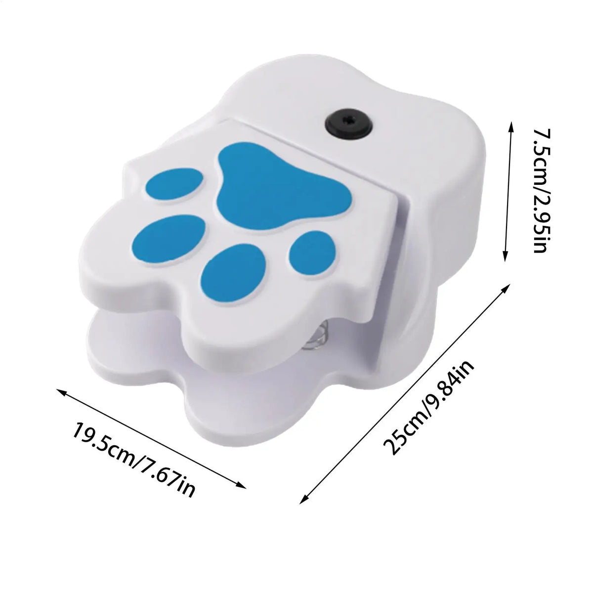 Fonte de Água para Animais de Estimação com Ativação por Pisada, Bebedouro para Cães, Sprinkler para Filhotes, Dispensador de Água para Animais de Estimação para Jardim Externo
