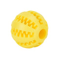 Bola de borracha interativa para pet, Mastigar brinquedo para cães pequenos, Limpeza dos dentes, Acessórios para cachorros