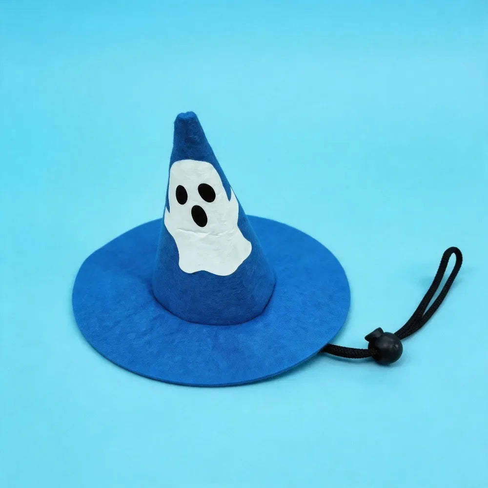 Roupas de Halloween para Cães, Fantasia Engraçada para Animais de Estimação com Fantasma Fluorescente, Vestido Fofo para Cães e Gatos, Conjunto de Roupas Festivas para Festa