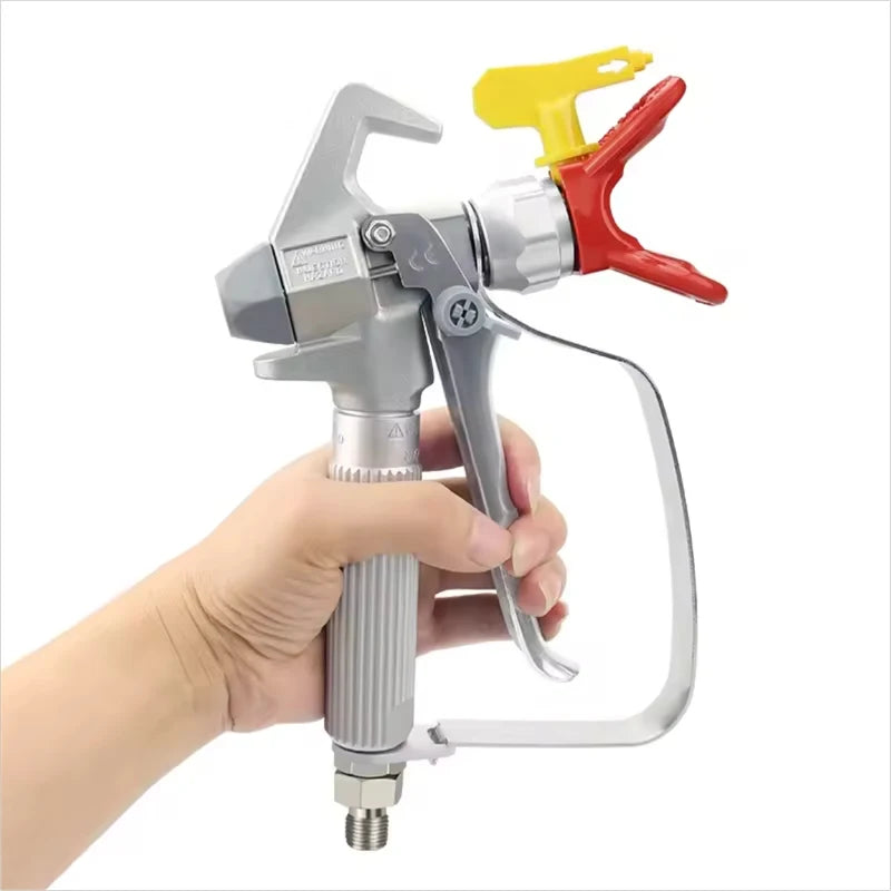 Pistola pulverizadora de tinta mal ventilada de alta pressão 3600psi com ponta de spray 517 e protetor de bico para pulverizador de bomba wagner t-itan pulverização mal ventilada