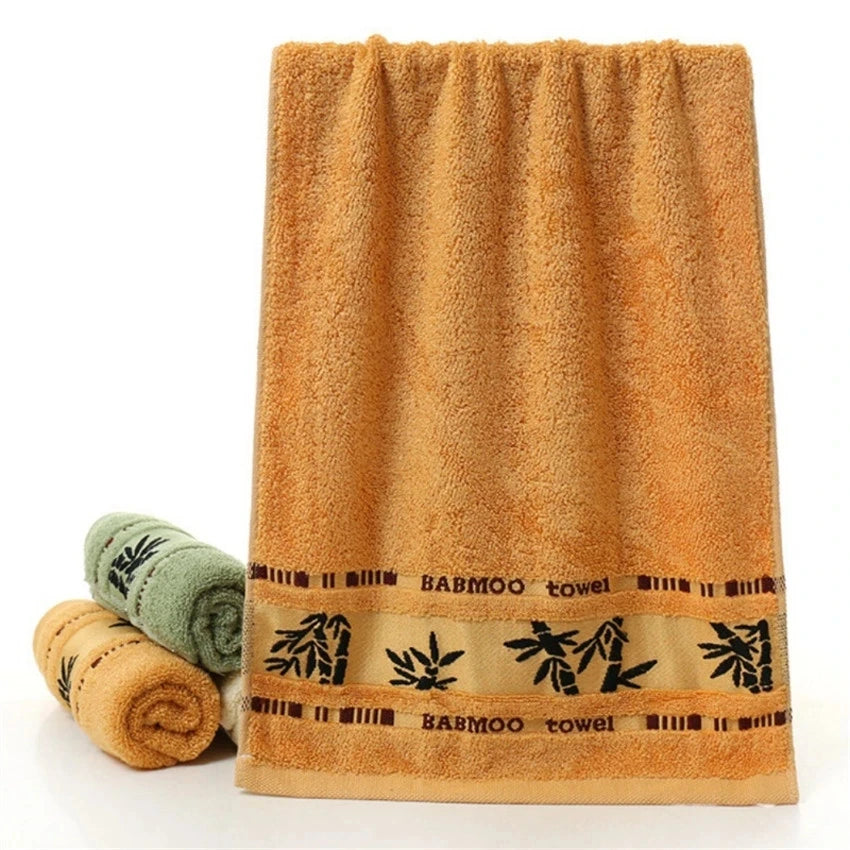 Conjuntos De Toalhas De Fibra De Bambu Para Adultos, Absorvente Grosso, Toalhas De Banheiro De Luxo, Toalha De Rosto, Casa, Conjunto De 1, 4, 6