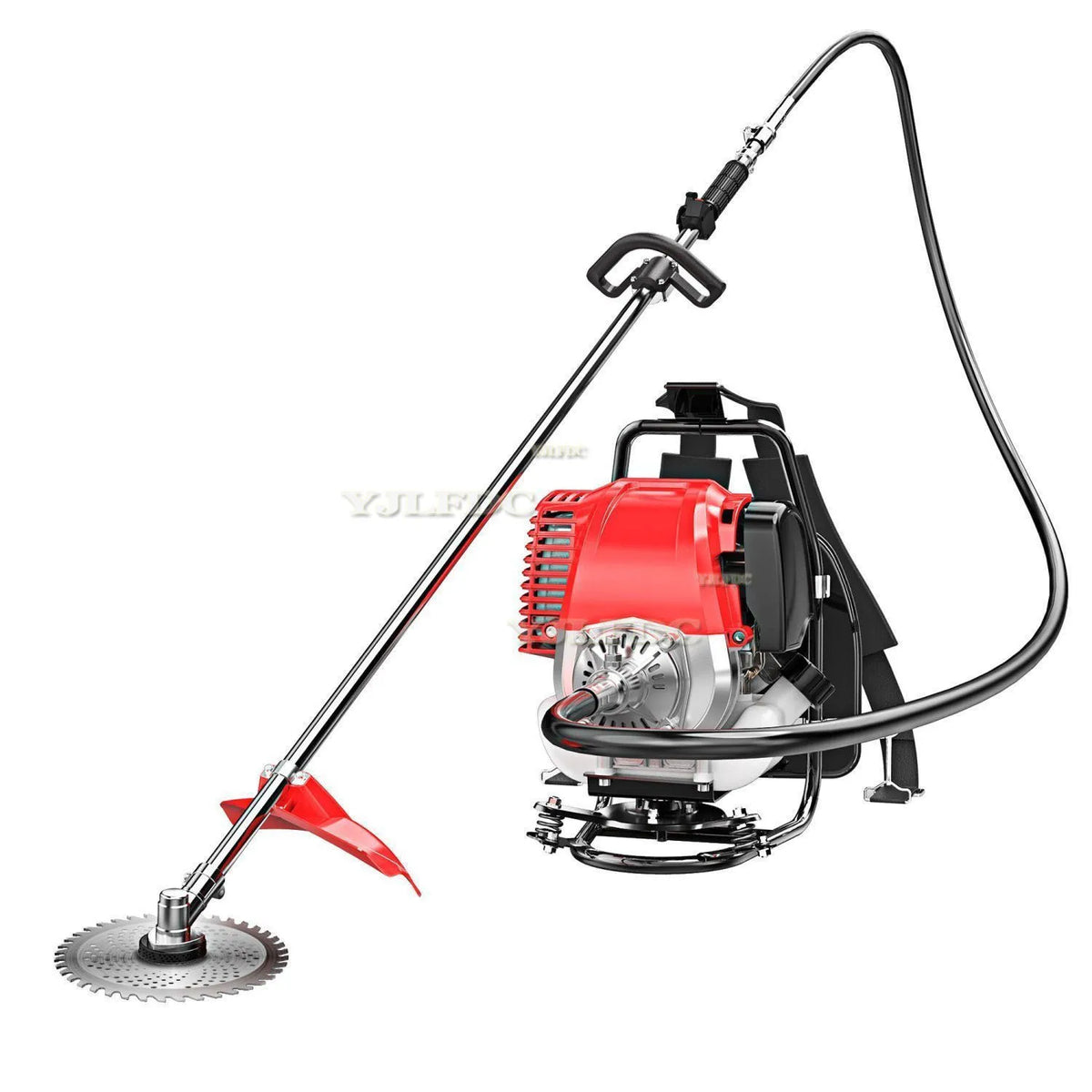 Cortador de grama 0,9kw 7000r/min mochila de quatro tempos cortador de grama agrícola ferramentas de jardim motor de alta potência