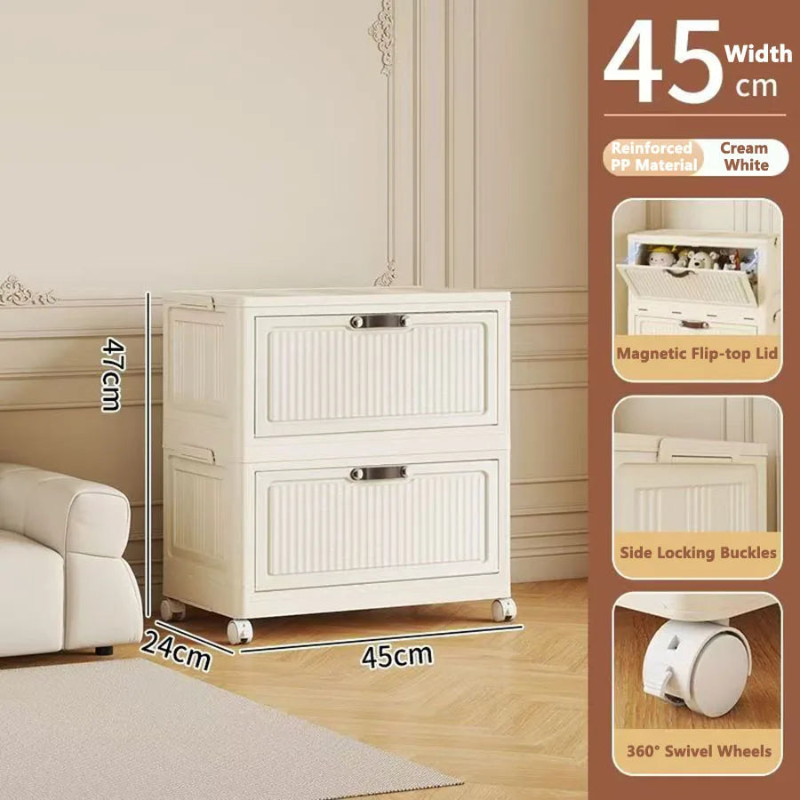 Armário de armazenamento, caixa de armazenamento dobrável, armário para brinquedos para a sala de estar, prateleira de armazenamento, armário para lanches, caixa organizadora, armário de armazenamento para a cozinha, arm