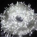 Luzes de Cordão LED 10m 30m 50m 100m para Decoração de Árvore de Natal e Casamento, Luzes de Fada à Prova d'Água para Uso Interno e Externo 220V EU