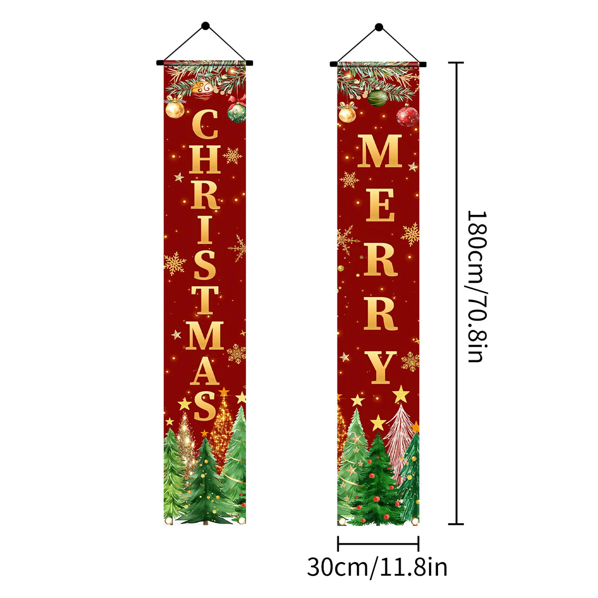 Decoração de porta de natal 2025 feliz natal banner decoração para casa pendurado ornamento de natal navidad feliz ano novo presente 2026