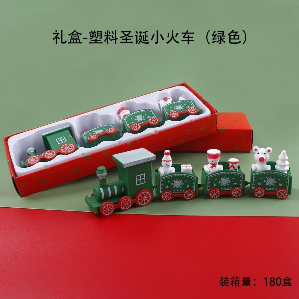 Trem de natal feliz natal decorações para casa cristmas ornamento natal navidad noel presentes feliz ano novo 2025 presentes