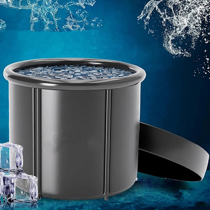 Grande banheira de gelo inflável dobrável banheira portátil terapia fria recuperação banheira para atletas treinamento esportivo piscina spa