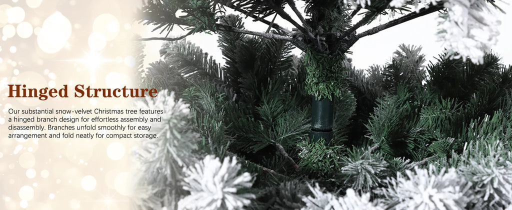 Árvore de Natal artificial com iluminação pré-instalada, em formato de cedro, com base estável, para decoração de interiores