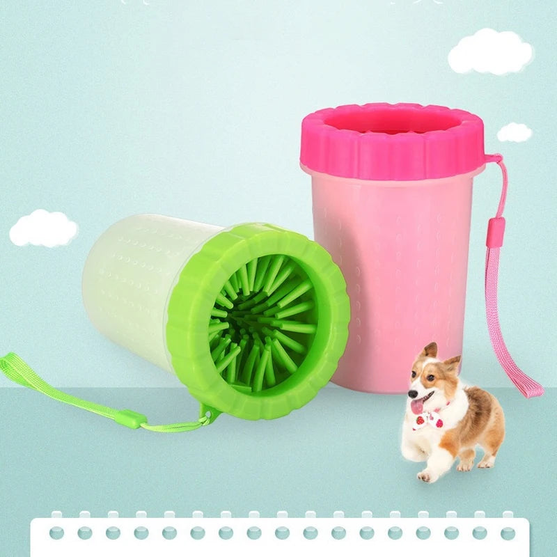 Copo de Lavagem de Patas para Cães e Gatos, Limpeza Automática de Patas, Sem Esfregar, Produtos para Animais de Estimação