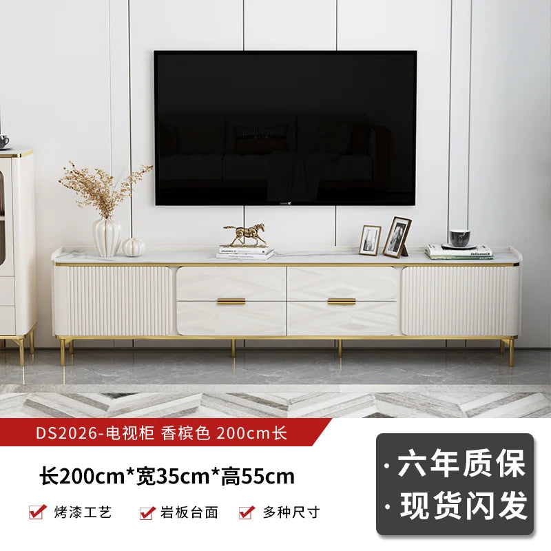 Armário de tv de luxo europeu beleza na moda simples elegante consoles de tv gabinete exclusivo delicadeza meuble móveis de salão de televisão