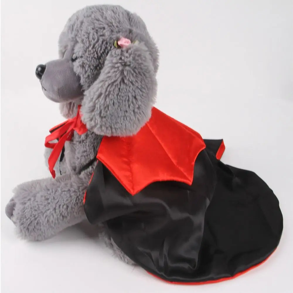 Fantasia de Halloween para Animais de Estimação com Gola Alta, Capa de Cosplay para Gato Confortável e Ajustável, Tecido Macio, Acessórios para Animais de Estimação, Vestido para Filhotes e Gatinhos para Festas