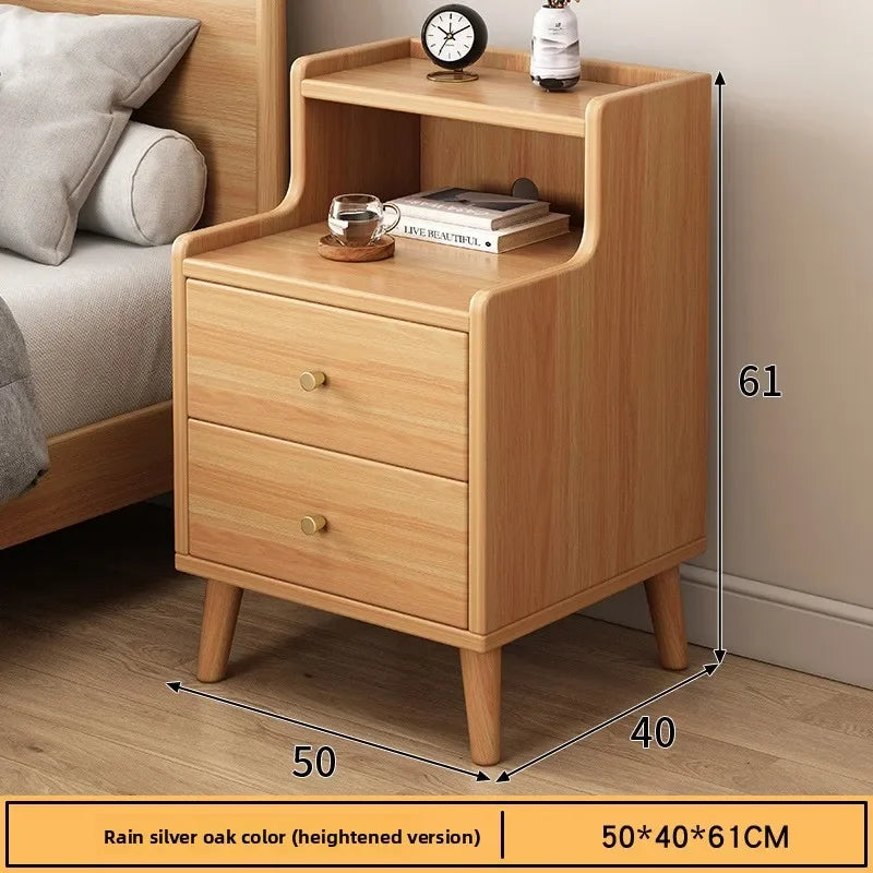 Mesa de Cabeceira Multifuncional para Casa, Armário Estreito de Armazenamento para Quarto Pequeno, Armário de Cabeceira Kasa & Pet
