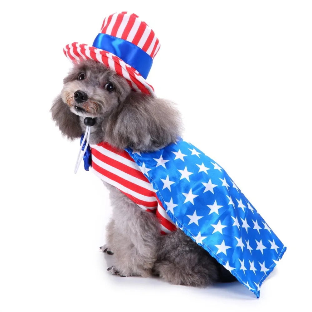 Halloween Cosplay Roupas para Pet, Vestir, Traje de cachorro, Roupa de gato, Festa de Natal, Casaco de cachorro