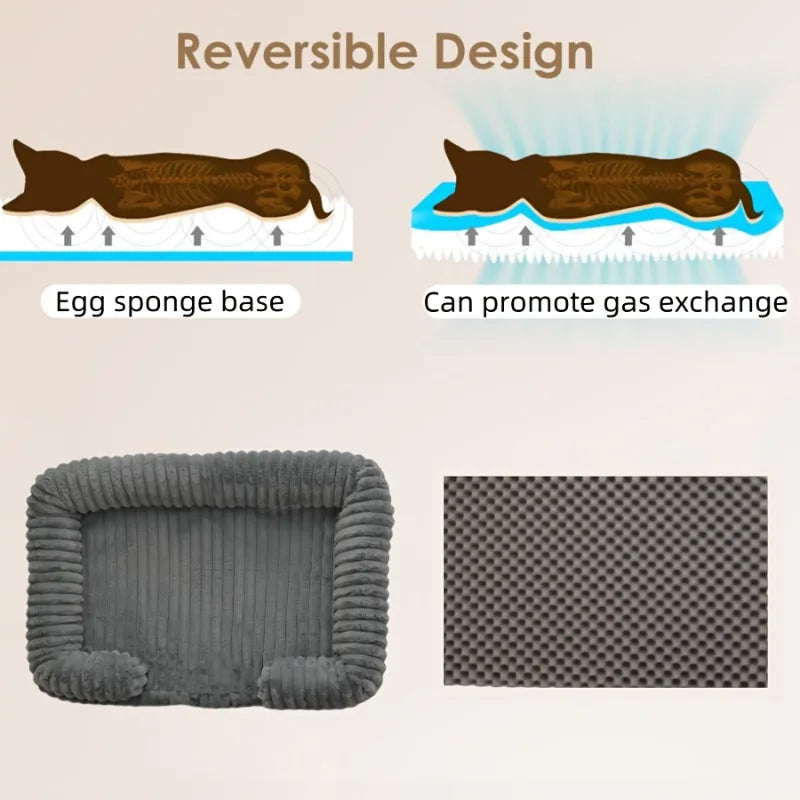 Cama para Cães de Inverno, Cama Quente para Filhotes, Sofá para Animais de Estimação, Tapete para Gatos Pequenos, Suprimentos para Pets, Cestas Grandes, Camas para Cães de Porte Médio, Casinha Grande para Cães