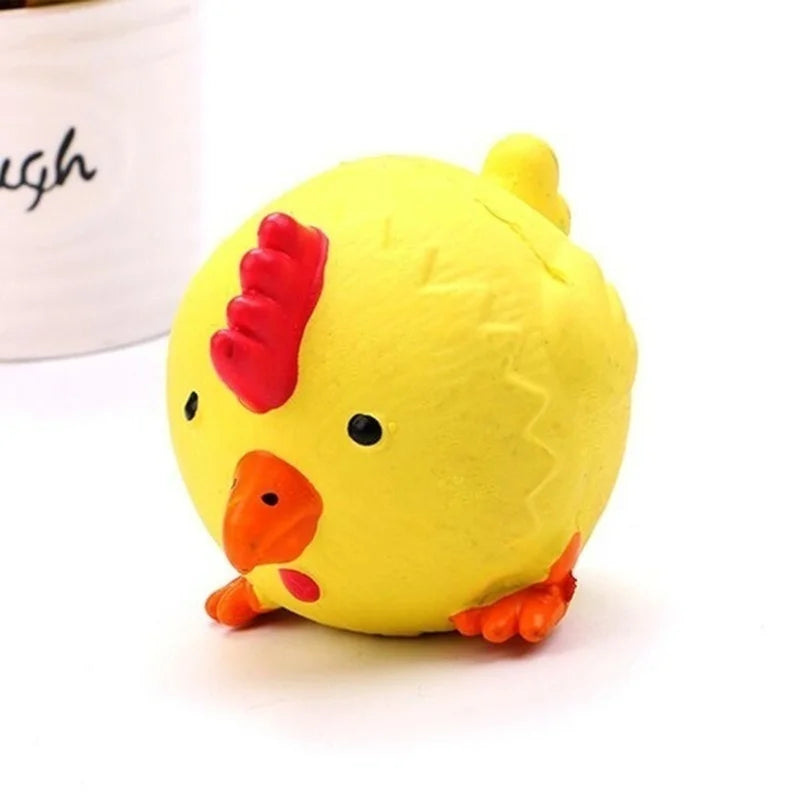Animais design durável cão mastigar brinquedos porcos, vacas, galinhas, resistente estridente cão moagem dentes brinquedos, látex para animais de estimação para limpar os dentes brinquedos