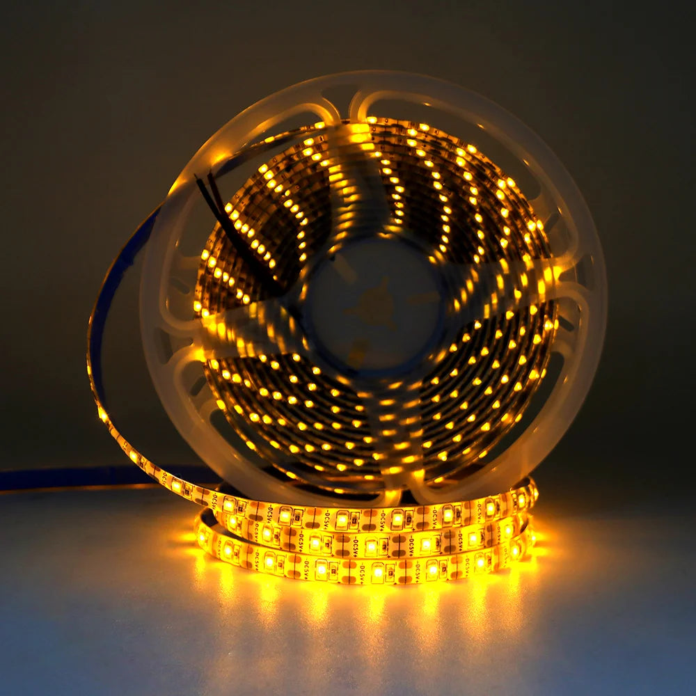 5v 2835 luz de tira led usb 60leds/m fita flexível led com interruptor branco quente à prova dwaterproof água luzes led para decoração do quarto