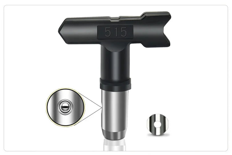 1 pçs volta mal ventilado pintura em spray látex massa mal ventilado pulverizador bocal para airless pistola109 111 215 315 317 325 109 421