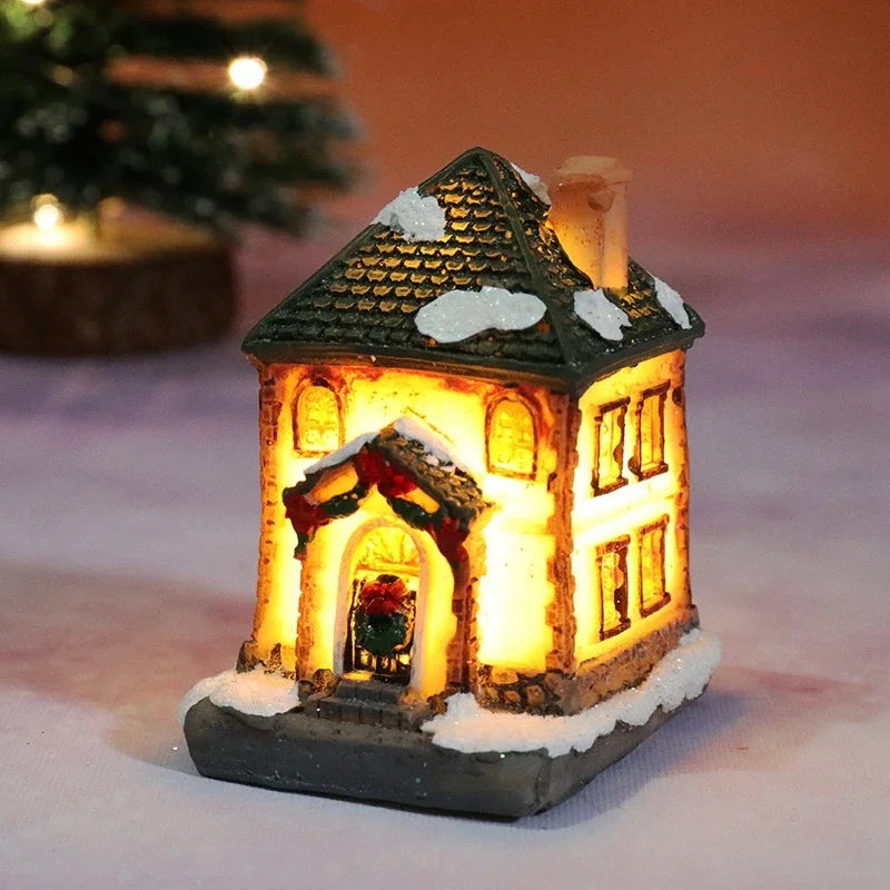 Decorações de Luzes de Natal para Casa, Enfeites, Presente de Natal para Crianças, Ano Novo 2025, Decoração de Natal, Luz Noturna para Quarto com Bateria