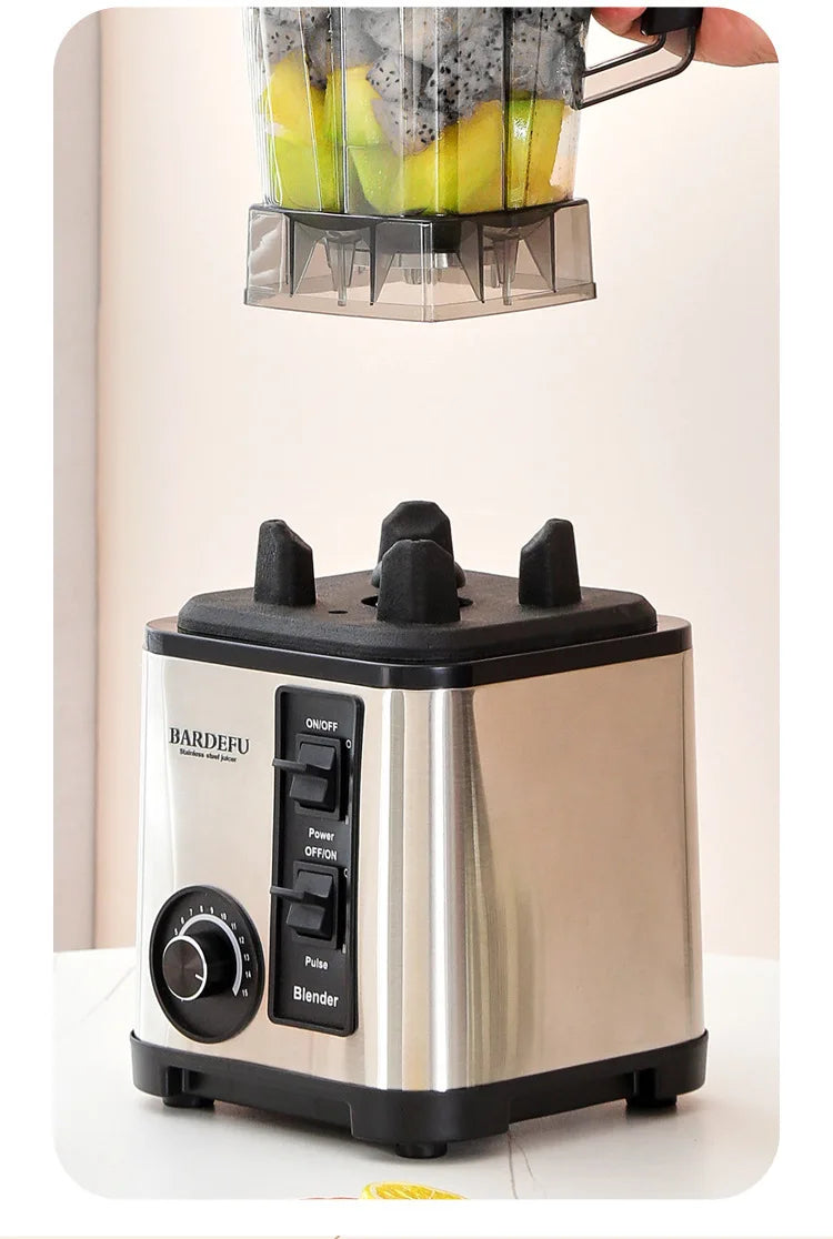 220v-3l 6 em 1 liquidificador de aço inoxidável grande capacidade corte legumes e fragmentos sorvete moedor de salada moedor de carne espremedor