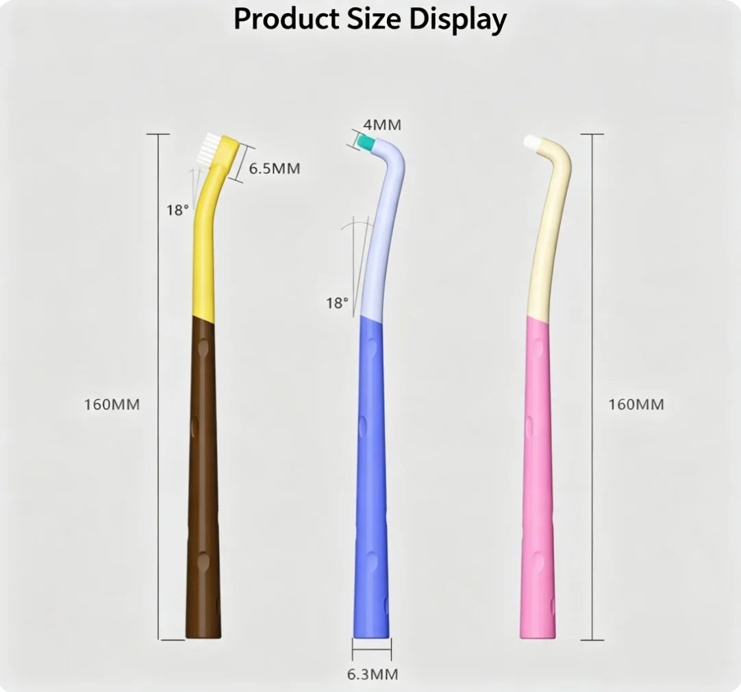 Escova de Dentes para Animais de Estimação, Escova de Dentes Plástica para Cães, Remoção de Tártaro, Limpeza Bucal, Cuidados com Animais de Estimação, Limpeza Bucal para Gatos