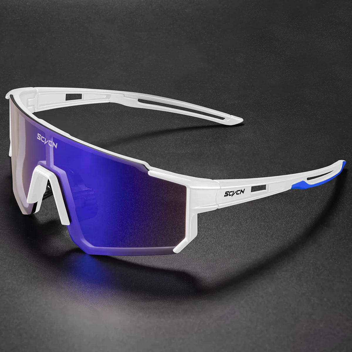 SCVCN Outdoor Cycling Sunglasses Men's MTB Bike Glasses Sports Mountain Climbing Fishing Women's Bicycle Cycling UV400 Goggles