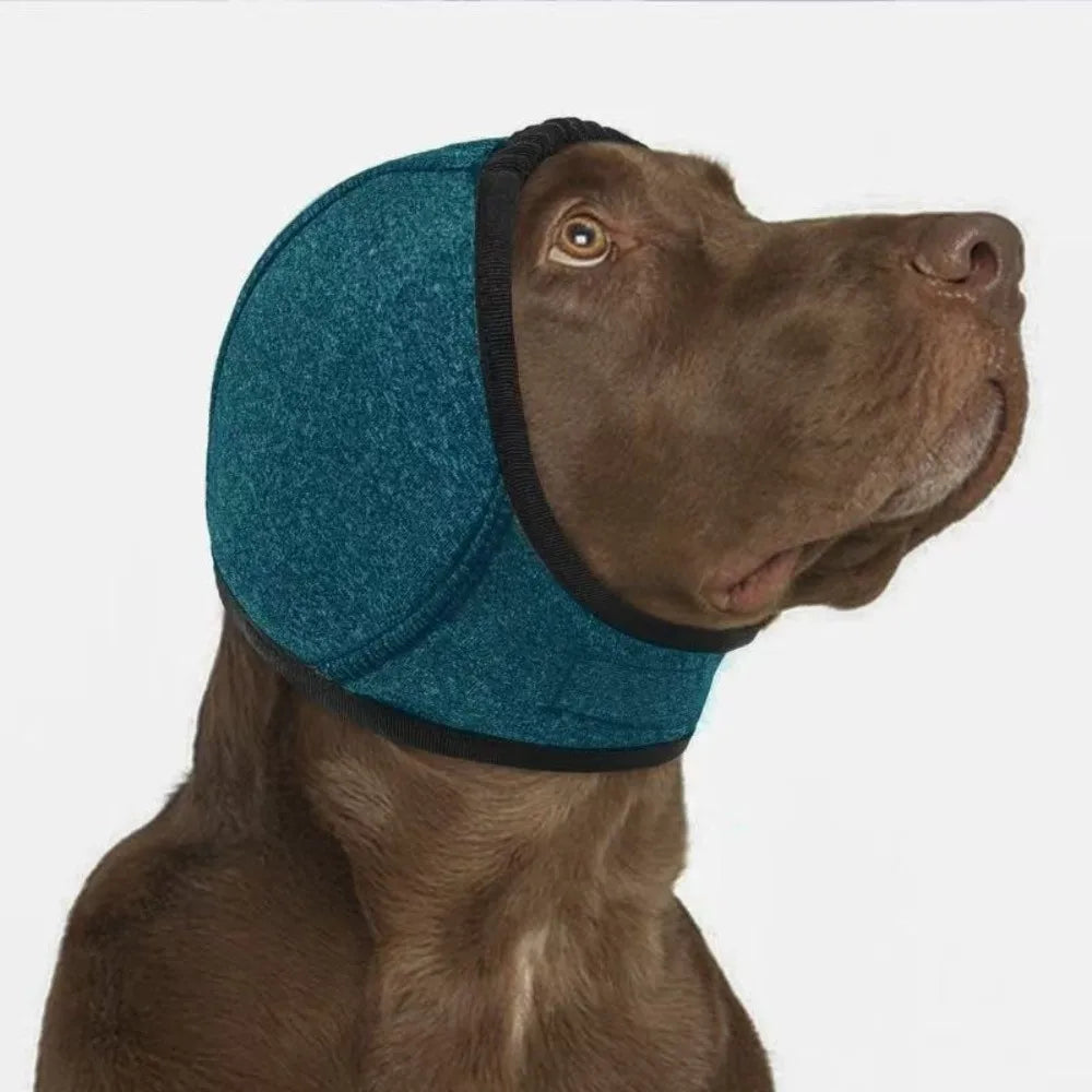 Protetor Auditivo Antirruído para Cães: Abafador Calmante Impermeável e à Prova de Choque para Cães - Novo Kasa & Pet