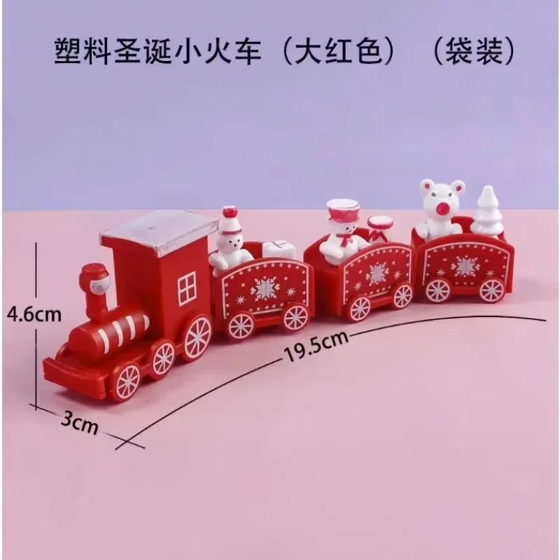 Trem de natal feliz natal decorações para casa cristmas ornamento natal navidad noel presentes feliz ano novo 2025 presentes