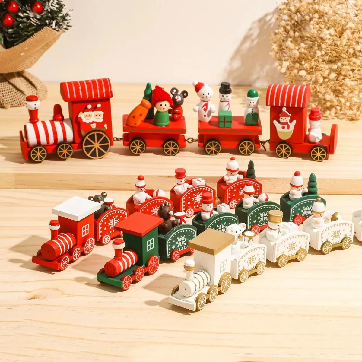 Trem de Natal, Decorações de Natal para Casa 2026, Enfeite de Natal, Presentes de Natal, Presentes de Ano Novo 2026