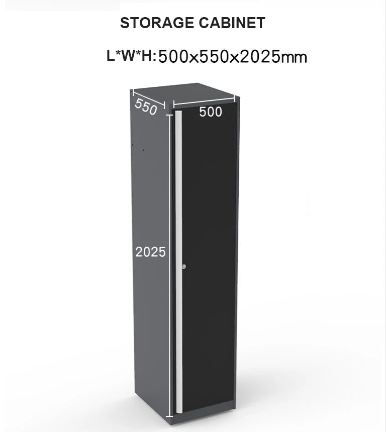 Conjuntos de ferramentas de armazenamento de ferramentas de nível industrial Garagem modular Bancada de trabalho de nível industrial resistente OEM ODM Garagem personalizável