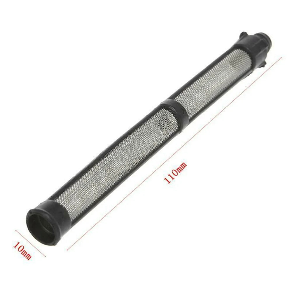 20 pçs 60/100/150 malha airless pintura pulverizador filtros alta filtragem airless pintura pulverizador filtro 11x110mm acessórios da ferramenta elétrica