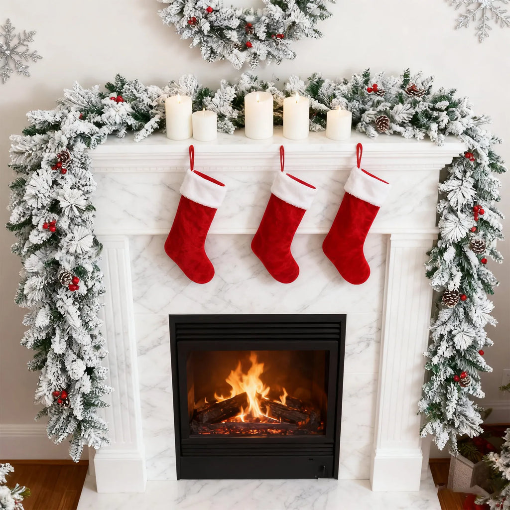 1pc plantas verdes artificiais árvore de natal guirlanda festa em casa decorativa ao ar livre quintal pinho rattan pendurado decoração