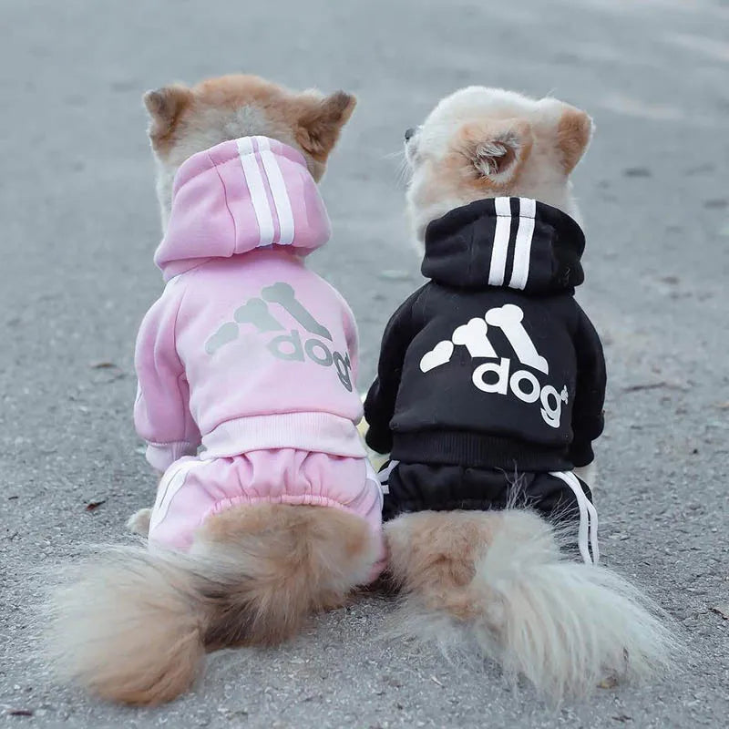 Roupa para animais de estimação roupas para cães pequenos cães médios roupa para cachorro com capuz moletom