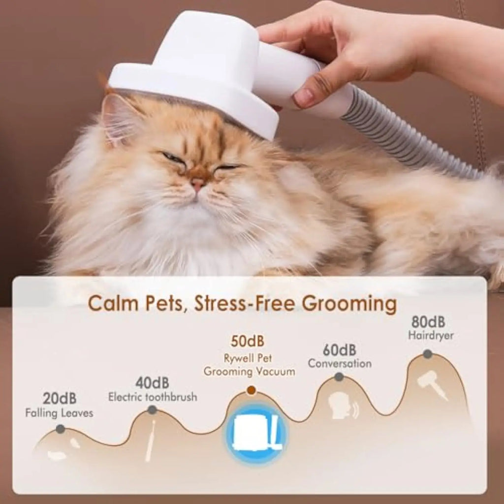 Aspirador de Pêlos de Animais, Conjunto de Aspirador de Mão Multifuncional Moderno em Plástico, Adequado para Gatos e Cães