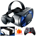 3D VR Headset Smart Glasses Virtual Reality Helmet for Smartphones Cell Phone Mobile 7 Inches Lenses Binoculars Devices Goggles