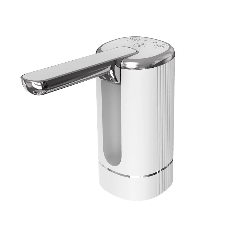 Dispensadores de água dobrável garrafa de água bomba dispensador automático botão controle portátil dispensador de água elétrico para casa - Kasa & Pet