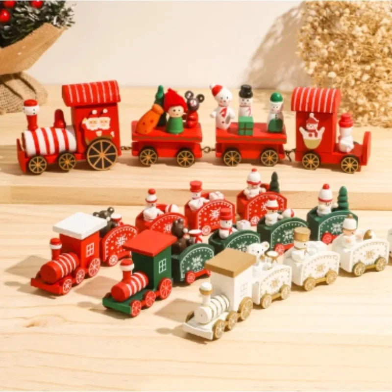 Trem de natal feliz natal decorações para casa cristmas ornamento natal navidad noel presentes feliz ano novo 2025 presentes