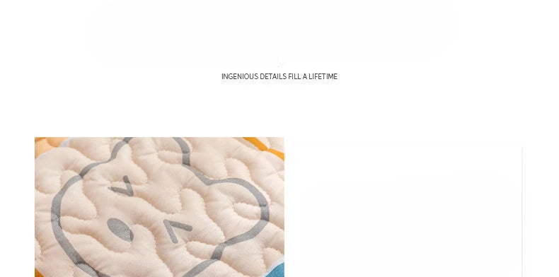 Tapete antiderrapante para animais de estimação, tapete para dormir especial de algodão para gatos, verão, confortável e respirável, produtos para animais de estimação