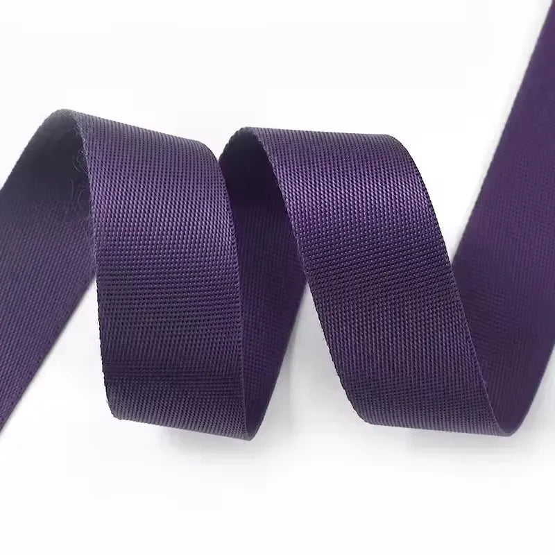 Fita de Nylon de 5M 20/25/32/38/50mm para Alça de Mochila, Coleira de Pet, Cinto de Segurança, Fita Decorativa