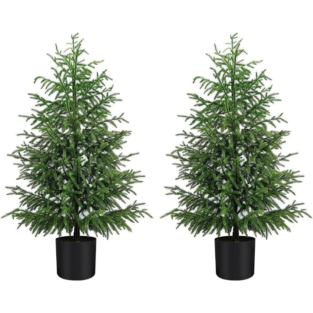 1Pç Ramo de Pinheiro Artificial de 60CM, Árvore de Natal Falsa para Varanda, Decoração de Natal Interna e Externa, Decoração para Casa e Jardim