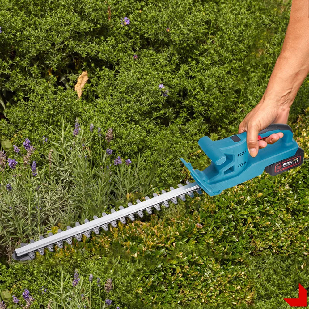 Cortador de Grama Elétrico ONEVAN 20 polegadas 3000W 20000RPM, Podador de Cerca Viva para Jardinagem, Ferramenta Elétrica a Bateria de Lítio