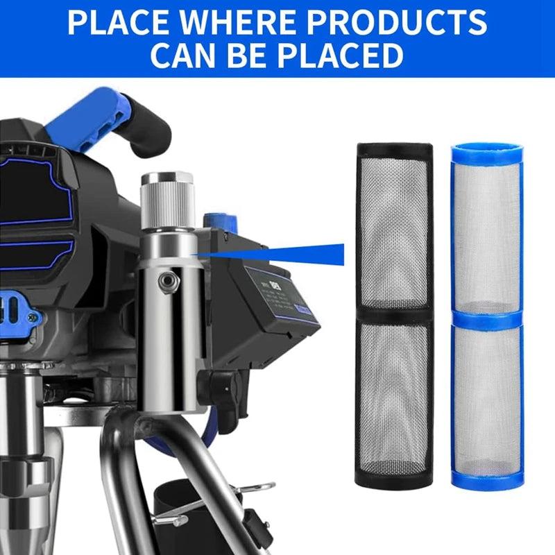 Airless pintura pulverizador filtro Manifold, bomba filtro Manifold, 246384, 60Mesh, 246382, 100Mesh, 12pcs, 390, 395, 490, 495,