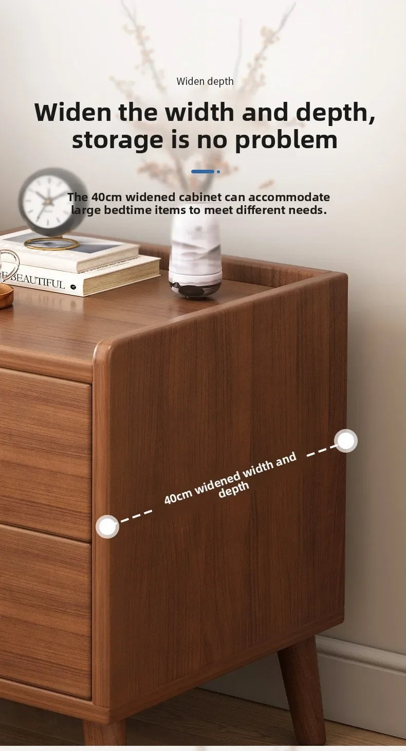 Mesa de Cabeceira Multifuncional para Casa, Armário Estreito de Armazenamento para Quarto Pequeno, Armário de Cabeceira