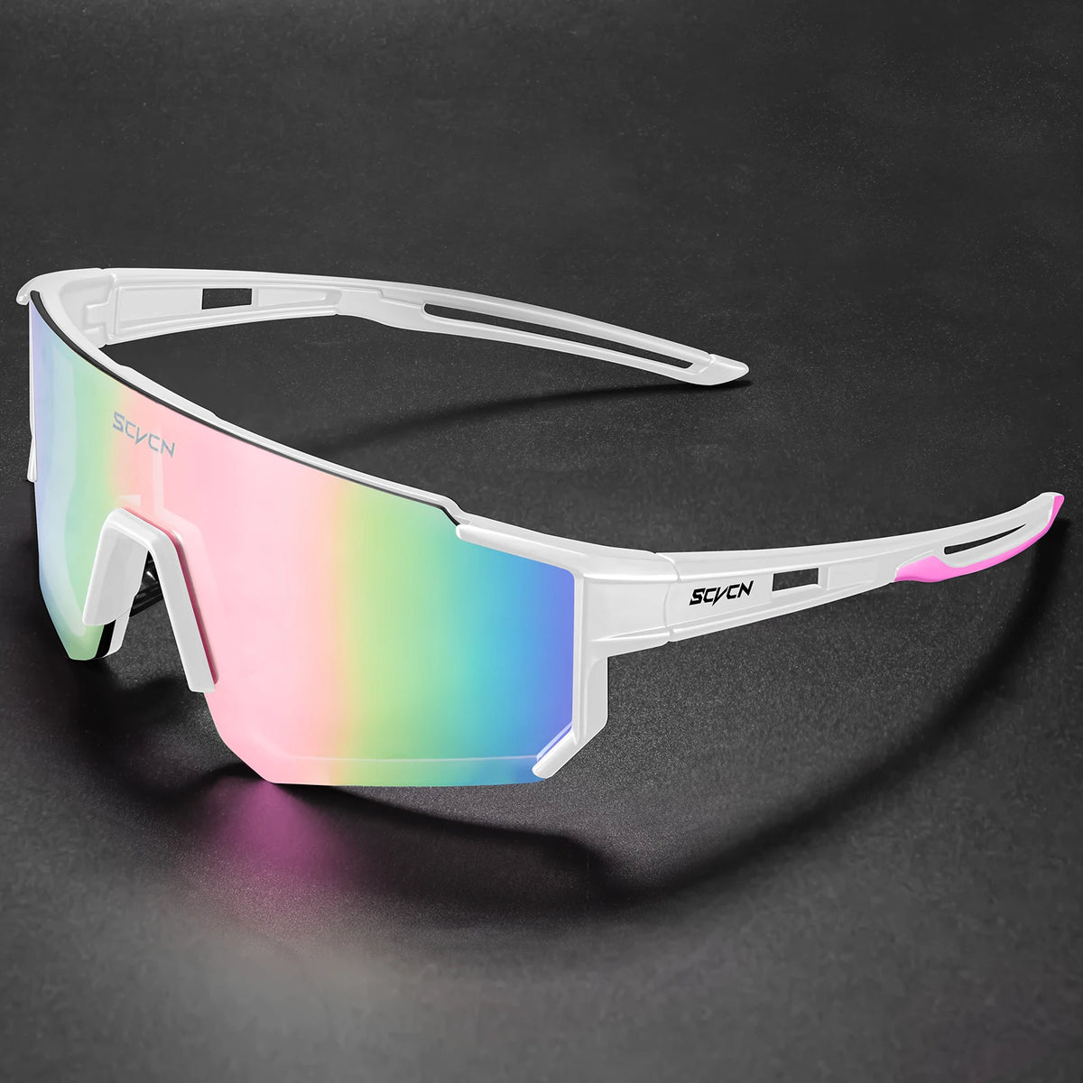 SCVCN Outdoor Cycling Sunglasses Men's MTB Bike Glasses Sports Mountain Climbing Fishing Women's Bicycle Cycling UV400 Goggles