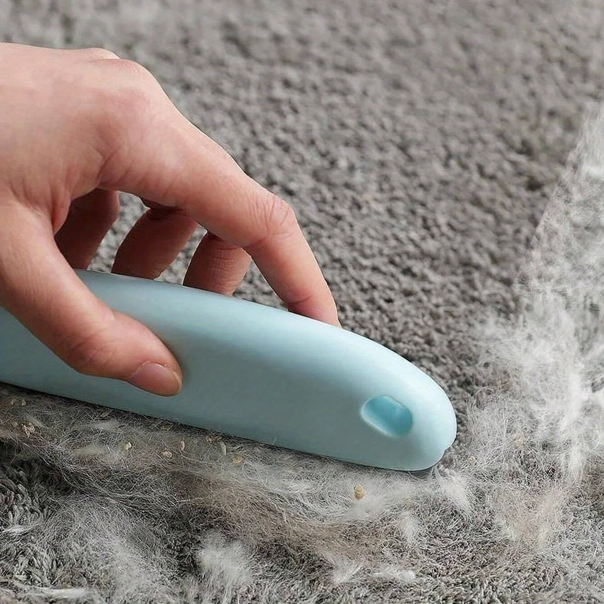 Escova removedora de pêlos de animais de estimação eficaz para gatos e cães - rasga suavemente a lã e limpa a pele para uma casa limpa e arrumada
