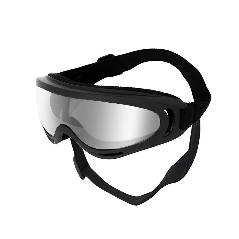 Óculos de sol para cães ajustáveis, óculos de sol anti-uv, proteção para os olhos, preto, amplamente utilizado, suprimentos para cães de estimação