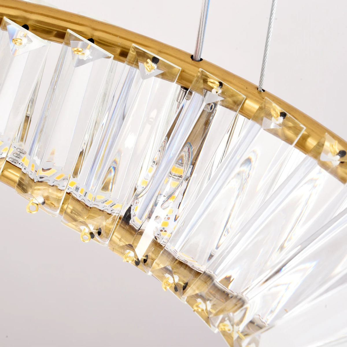 Led anel de luxo luzes pingente para sala estar jantar lustre moderno decoração casa lâmpada do teto nordic luminária lustre