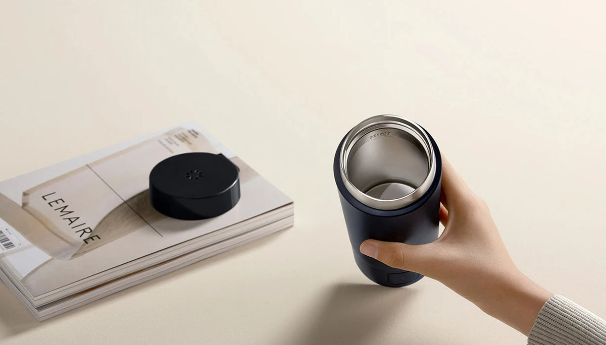 Chaleira Elétrica Inteligente Xiaomi Mijia 350ml, Copo Térmico Portátil com Fervura Rápida e Controle de Temperatura Isolado para Viagens