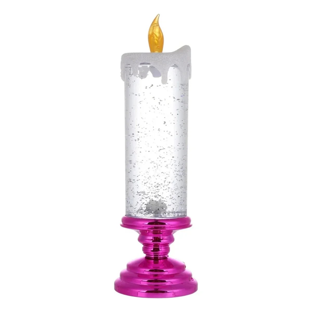Led vela de natal luz romântica casa luzes velas hotel festival decoração iluminação colorida sem chama decorativa elétrica - Kasa & Pet