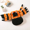 Red Eyed Spider Chest e Back Transformation Traje, Pet roupas, Halloween Party Supplies, Role Playing, bonito, gatos, cão