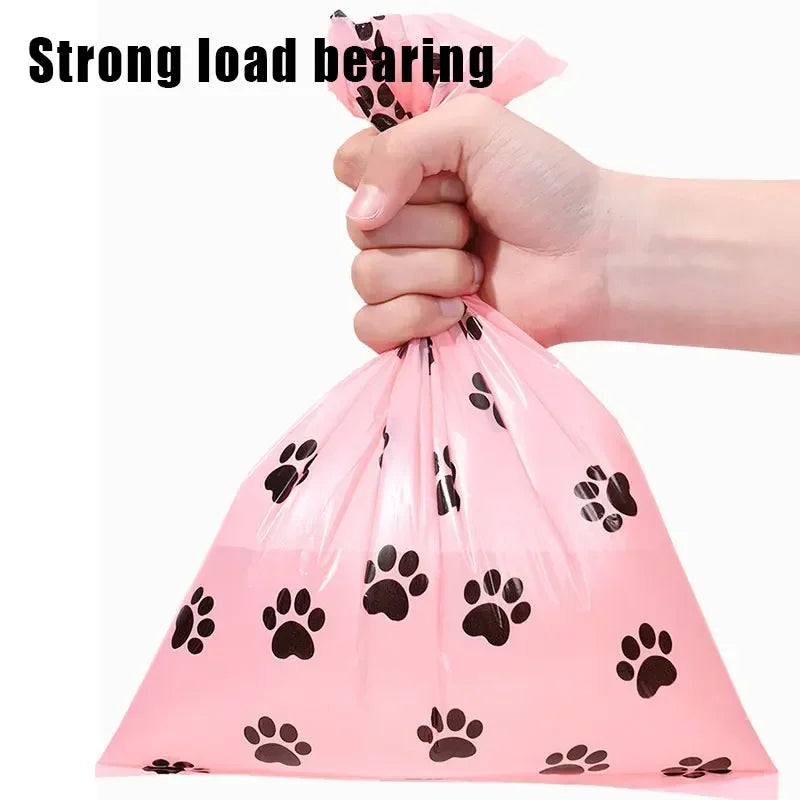 10 rolos saco de cocô do cão limpeza ao ar livre saco de cocô ao ar livre limpo animais de estimação suprimentos para cão 15 sacos/rolo recarga saco de lixo suprimentos para animais de estimação